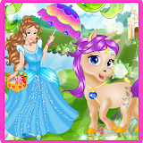 Princess & Magic Unicorn icon