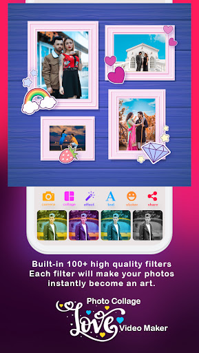 Love Photo Collage Editor Screen 2