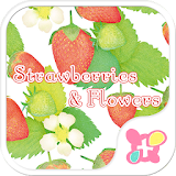 Strawberries & Flowers Theme icon