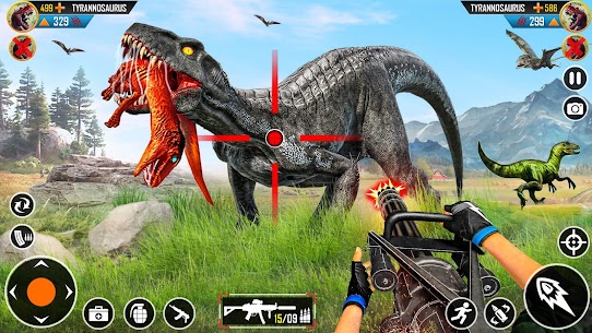 Wild Dinosaur Hunting Zoo Game MOD APK (Unlimited Money) Download For Android 4