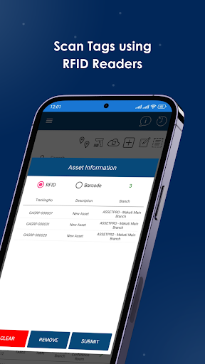 AssetPro® Mobile Screen 3