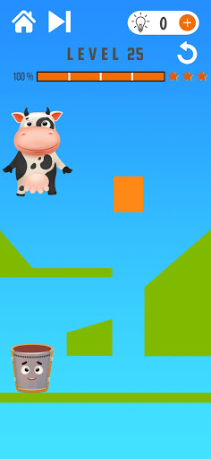 Happy Cow - Draw Line Puzzle screenshots 3