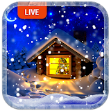 Frozen Winter - Snow Live Wallpaper icon