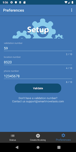 QuickCab Screen 2
