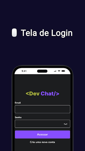 Android application DevChat screenshort