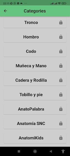 AnatoPalabra, AnatomiKids Quiz Screen 2