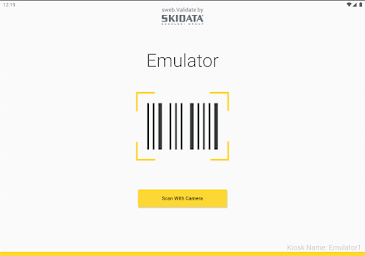 sweb Validate kiosk