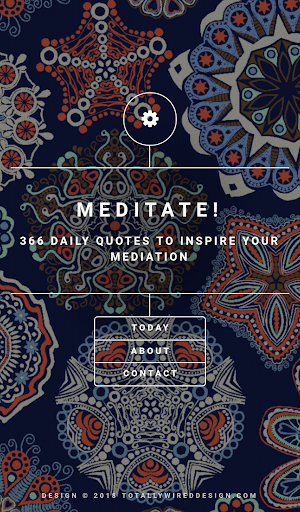 Android application Meditate! screenshort