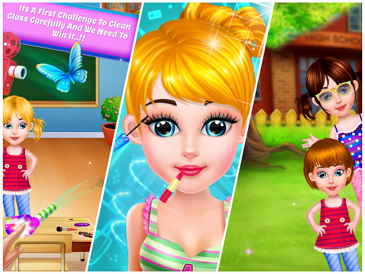School Girl Daycare Routine Screen 3
