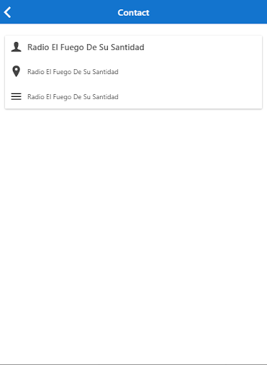 Radio El Fuego De Su Santidad