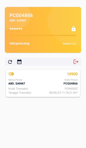 Android application Toko Pancang screenshort