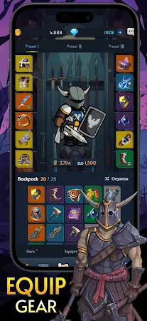 Game screenshot Warshovel: Idle RPG hack