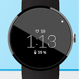 Simple Digital Watch face icon