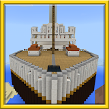 Legendary steamship. Map for Minecraft icon
