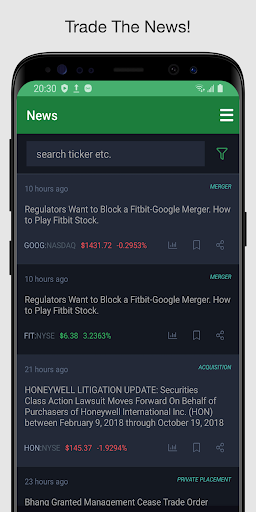 Android application Katalis screenshort