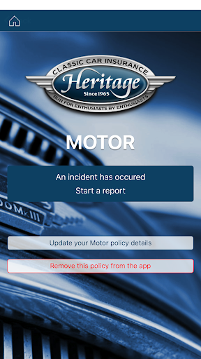 Heritage Insurance App Screen 3