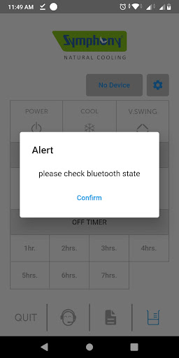 Android application My Symphony screenshort