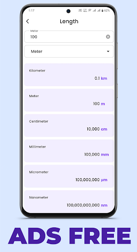 Screenshot of Unit Calculator Premium