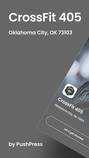 Android application CrossFit 405 screenshort
