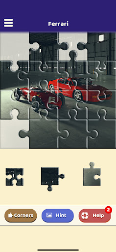 Ferrari Love Puzzle Screen 2