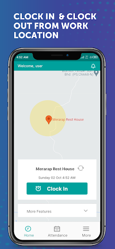 Remote Time Clock Screen 3