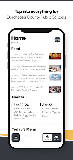 Android application Dorchester Co. Public Schools screenshort