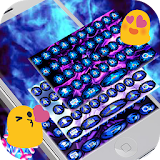 Mangekyou Sharingan Blue Emoji icon