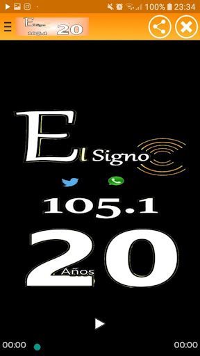 Android application El Signo FM 105.1 screenshort