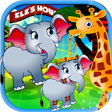 Cute Baby Elephant Care Game icon
