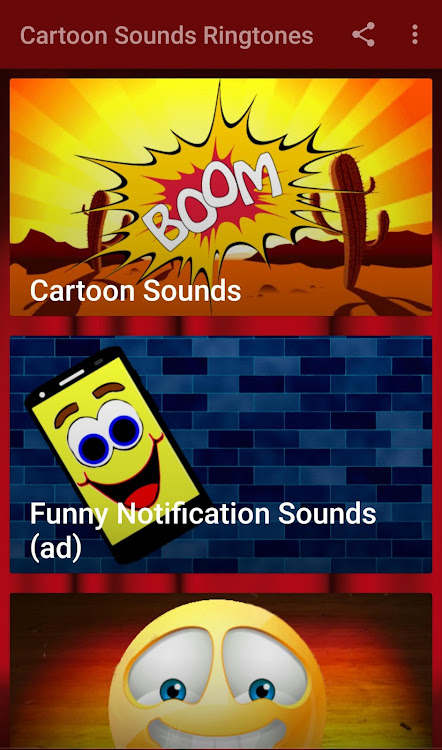 Cartoon Sounds Ringtones bởi moblie tone apps - (Android Ứng dụng) — AppAgg