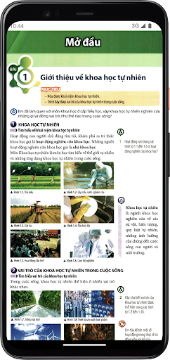 Android application Khoa học tự nhiên Lớp6 screenshort