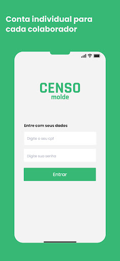 Android application Censo Molde screenshort