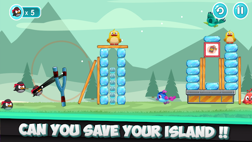 Android application Angry Penguin screenshort