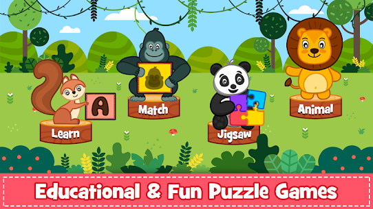 Animal Puzzle & Games for Kids 4