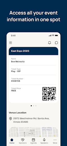 Walker & Dunlop Events Screen 2