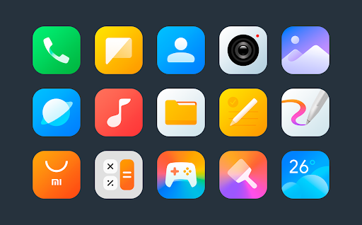 HyperOS - Icon Pack Screen 3