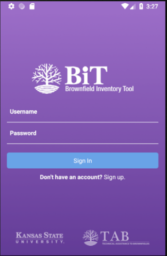 Android application BIT Mobile screenshort