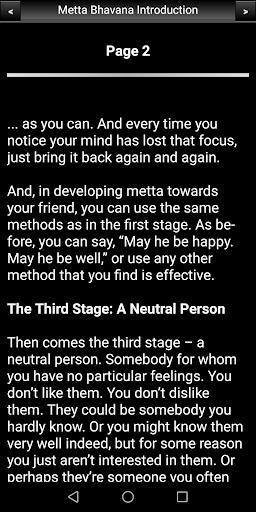 Metta Bhavana Introduction Screen 3