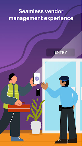 Android application Facilio - Vendor Portal screenshort