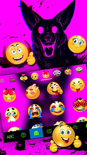 Creepy Dog Theme Screen 3