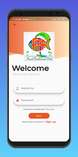 Android application FTF Private Limited Delivery screenshort
