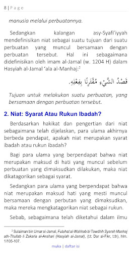 Fiqih Niat Screen 3