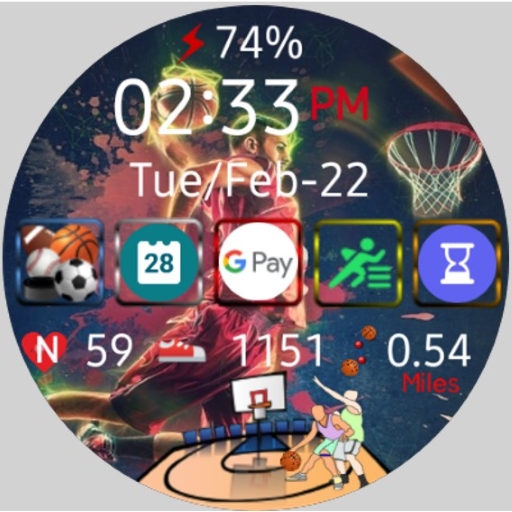 Basketball Time Screen 2