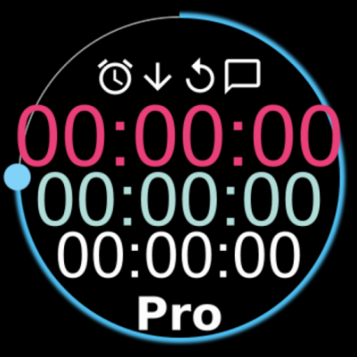 Talking Stopwatch & Timer Pro Latest Icon