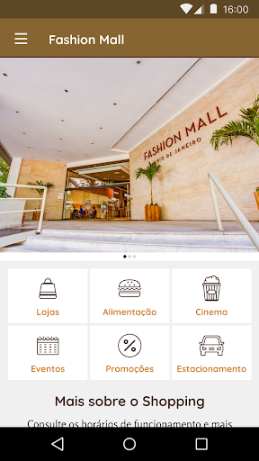 Android application Fashion Mall screenshort