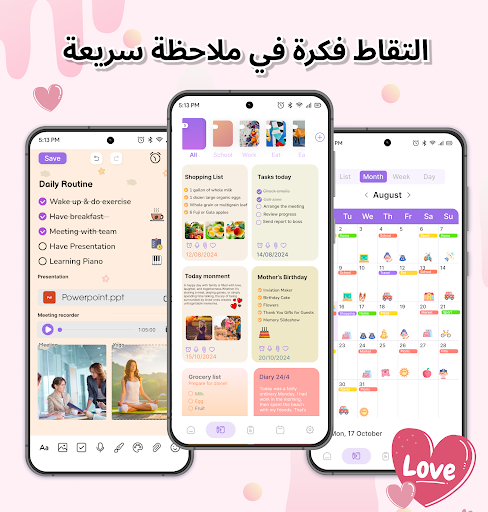 معاينة التطبيق