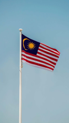 Android application Malaysia flag screenshort