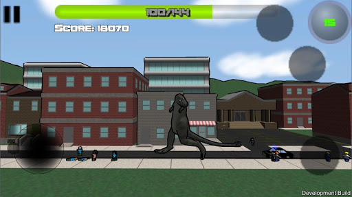 Android application Attack of Giant Mutant Lizard screenshort