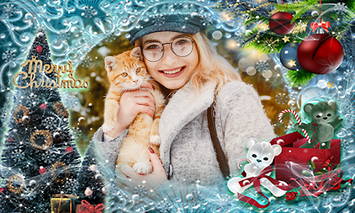 Android application Christmas Photo Frames screenshort