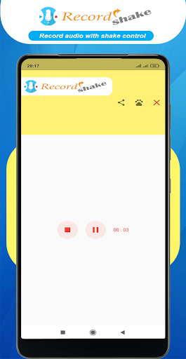 Recordshake Easy Voice Recorde Screen 2